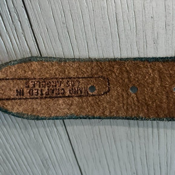 Jeff Galea Belts - RARE studded turquoise - Picture 5 of 9